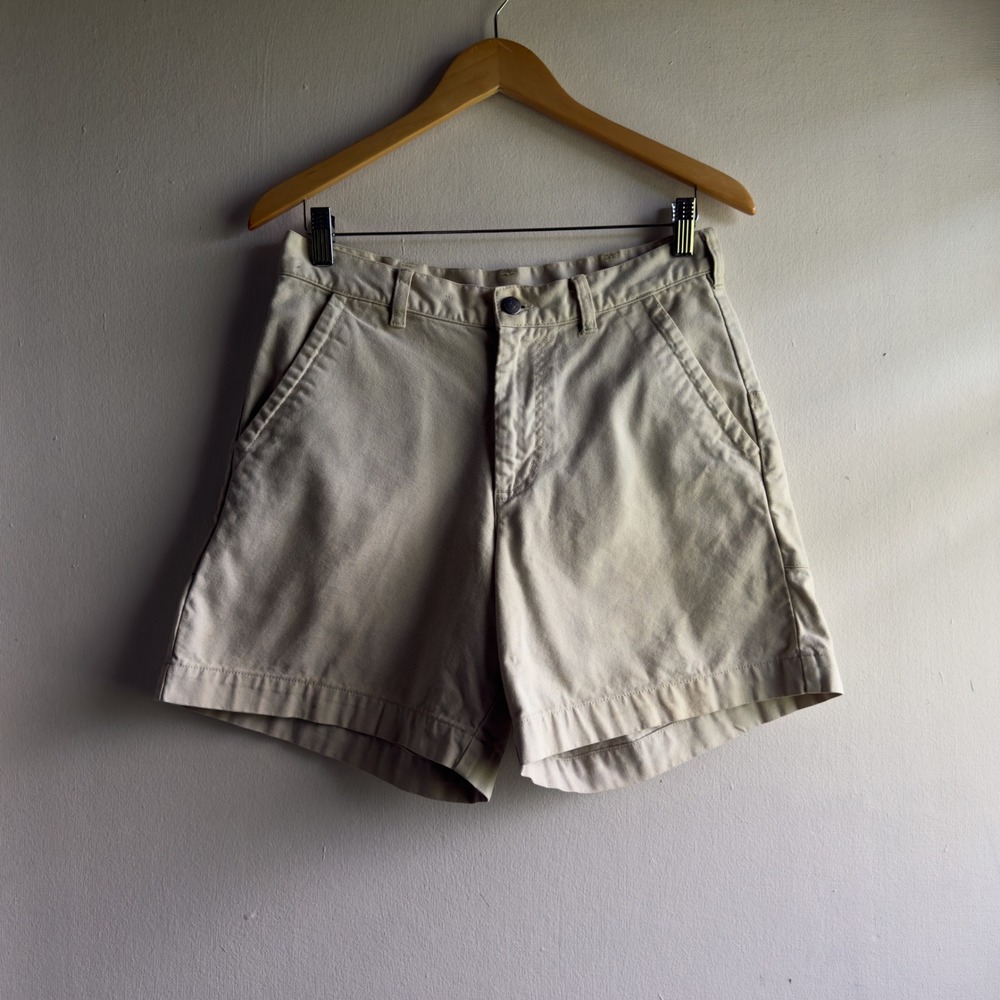 Patagonia Organic Cotton Canvas Stand Up Shorts Mens 31 Beige Gorpcore